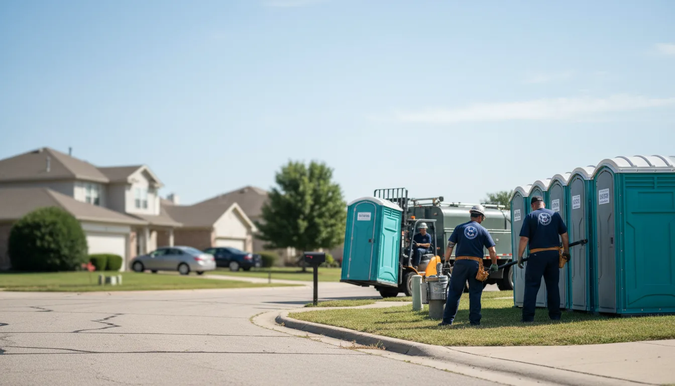 Porta Potty Rental in Hollister, OK near me